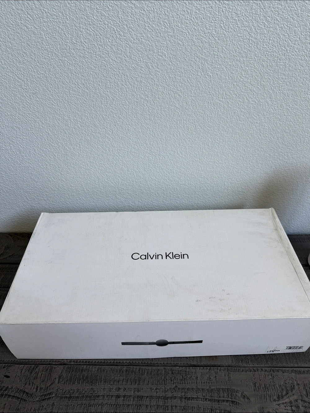 Calvin Klein Dawna Dark Brown Leather Over-the-Knee Boots NIB